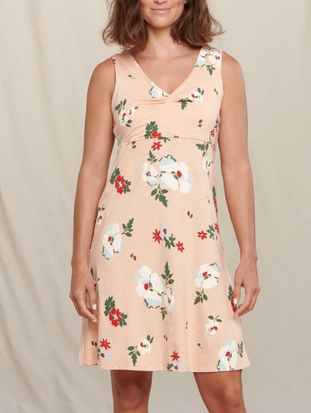 Toad & Co Rosemarie Sleeveless Dress In Buckthorn Floral